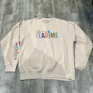 Spirit Lead Me Graphic Sweatshirt Where My Trust Is Women’s Size L